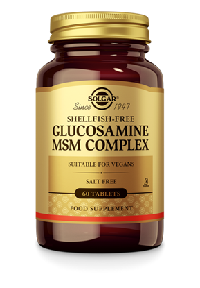 SOLGAR GLUCOSAMINE MSM COMPLEX 60ST